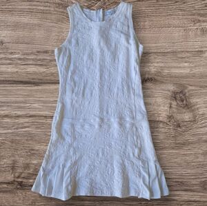 L’Etoile Sport White Textured Tennis Mini Dress Size M